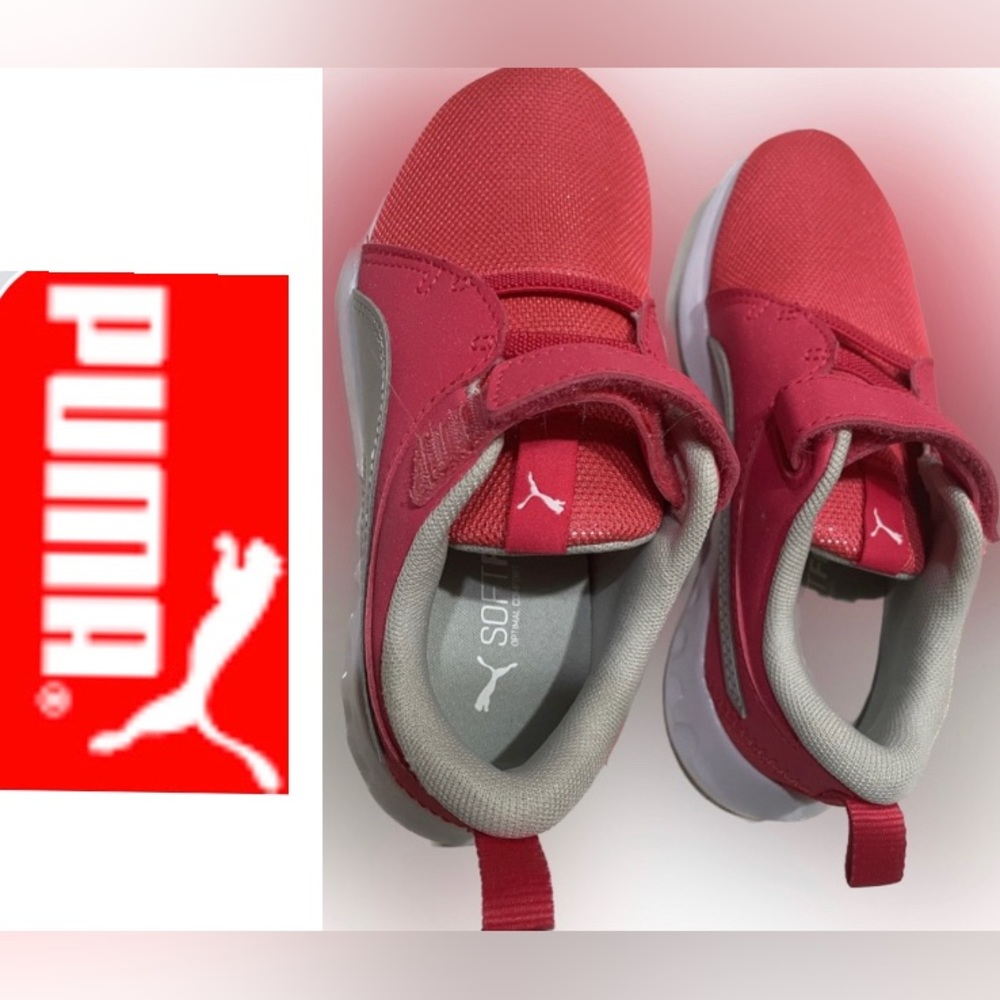 NEW PUMA Soft Foam Sneakers size 12 girls